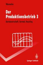 Cover-Bild Der Produktionsbetrieb