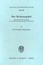 Cover-Bild Der Rechnungshof.