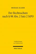 Cover-Bild Der Rechtsschutz nach § 98 Abs. 2 Satz 2 StPO