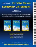 Cover-Bild Der richtige Weg zum Keyboard-Unterricht - Band 1