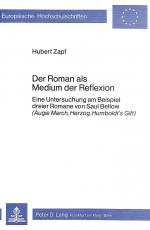 Cover-Bild Der Roman als Medium der Reflexion