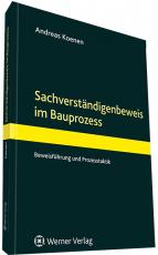 Cover-Bild Der Sachverständigenbeweis im Bauprozess