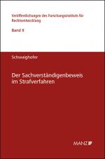 Cover-Bild Der Sachverständigenbeweis im Strafverfahren