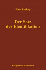 Cover-Bild Der Satz der Identifikation