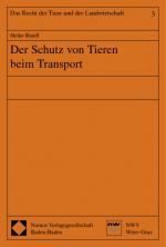 Cover-Bild Der Schutz von Tieren beim Transport