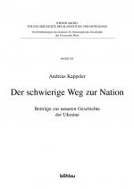 Cover-Bild Der schwierige Weg zur Nation