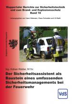 Cover-Bild Der Sicherheitsassistent als Baustein eines umfassenden Sicherheitsmanagements bei der Feuerwehr