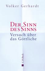 Cover-Bild Der Sinn des Sinns