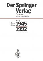 Cover-Bild Der Springer-Verlag