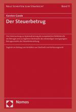 Cover-Bild Der Steuerbetrug