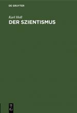Cover-Bild Der Szientismus