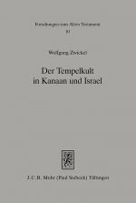 Cover-Bild Der Tempelkult in Kanaan und Israel