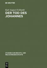 Cover-Bild Der Tod des Johannes