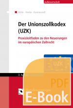 Cover-Bild Der Unionszollkodex (UZK) (E-Book)