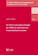 Cover-Bild Der Untersuchungsbeauftragte der FINMA als Instrument des Finanzmarktenforcements