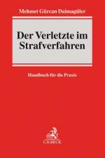 Cover-Bild Der Verletzte im Strafverfahren