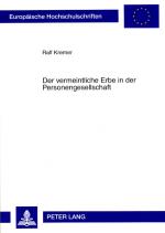 Cover-Bild Der vermeintliche Erbe in der Personengesellschaft