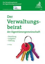 Cover-Bild Der Verwaltungsbeirat der Eigentümergemeinschaft