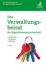 Cover-Bild Der Verwaltungsbeirat der Eigentümergemeinschaft