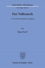 Cover-Bild Der Vollrausch.