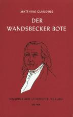 Cover-Bild Der Wandsbecker Bote