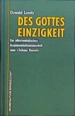 Cover-Bild Des Gottes Einzigkeit