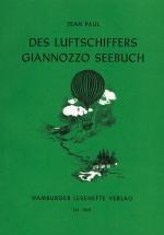 Cover-Bild Des Luftschiffers Giannozzo Seebuch