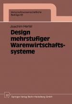 Cover-Bild Design mehrstufiger Warenwirtschaftssysteme