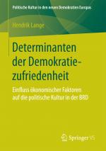 Cover-Bild Determinanten der Demokratiezufriedenheit