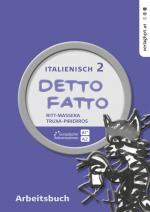 Cover-Bild Detto fatto - Italienisch, Band 2, Arbeitsbuch für NMS/AHS-Unterstufe