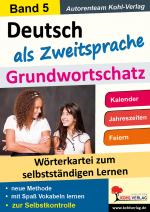 Cover-Bild Deutsch als Zweitsprache - Grundwortschatz 5