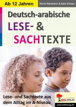 Cover-Bild Deutsch-Arabische LESETEXTE und SACHTEXTE