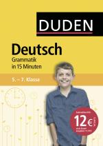 Cover-Bild Deutsch in 15 Minuten – Grammatik 5.-7. Klasse