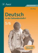 Cover-Bild Deutsch in der Sekundarstufe I, Klasse 5/6