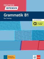 Cover-Bild Deutsch intensiv Grammatik B1