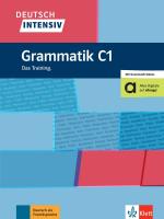 Cover-Bild Deutsch intensiv Grammatik C1