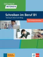 Cover-Bild Deutsch intensiv Schreiben im Beruf B1