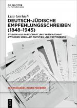 Cover-Bild Deutsch-jüdische Empfehlungsschreiben (1848–1945)