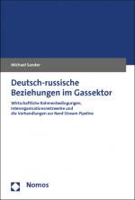 Cover-Bild Deutsch-russische Beziehungen im Gassektor