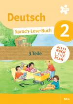 Cover-Bild Deutsch Sprach-Lese-Buch 2, Schulbuch in drei Teilen