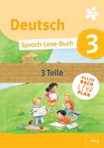 Cover-Bild Deutsch Sprach-Lese-Buch 3, Schulbuch in drei Teilen