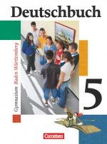 Cover-Bild Deutschbuch Gymnasium - Baden-Württemberg - Ausgabe 2003 - Band 5: 9. Schuljahr