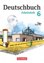 Cover-Bild Deutschbuch Gymnasium - Berlin, Brandenburg, Mecklenburg-Vorpommern, Sachsen, Sachsen-Anhalt und Thüringen - 6. Schuljahr