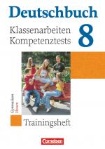 Cover-Bild Deutschbuch Gymnasium - Trainingshefte - 8. Schuljahr