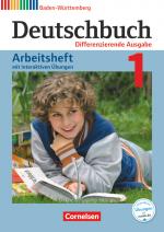 Cover-Bild Deutschbuch - Sprach- und Lesebuch - Differenzierende Ausgabe Baden-Württemberg 2016 - Band 1: 5. Schuljahr