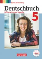 Cover-Bild Deutschbuch - Sprach- und Lesebuch - Differenzierende Ausgabe Baden-Württemberg 2016 - Band 5: 9. Schuljahr