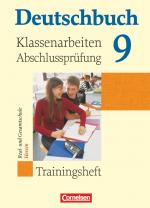 Cover-Bild Deutschbuch - Sprach- und Lesebuch - Trainingshefte - zu allen Grundausgaben - 9. Schuljahr