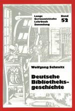 Cover-Bild Deutsche Bibliotheksgeschichte