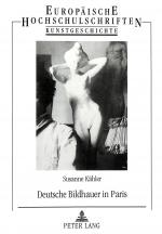 Cover-Bild Deutsche Bildhauer in Paris