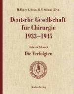 Cover-Bild Deutsche Gesellschaft für Chirurgie 1933-1945